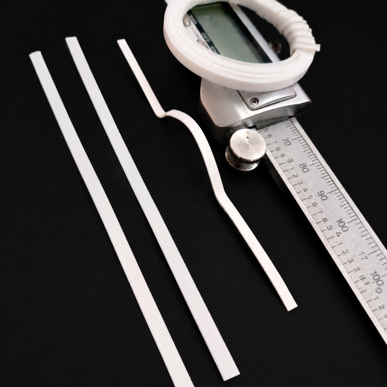 Single and double core nose wire strips comparison - 2.5mm to 5mm width for masks