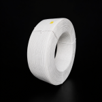 Wholesale rolls of single core and double core galvanized iron mask nose wire on black spools