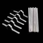 0.5mm to 0.8mm thick external adhesive aluminum nose strips showing smooth surface - Zhaowen