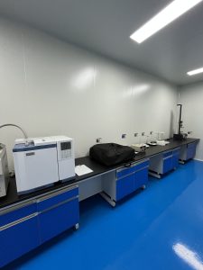 Advanced material testing and precision laboratory at Zhaowen mask component factory